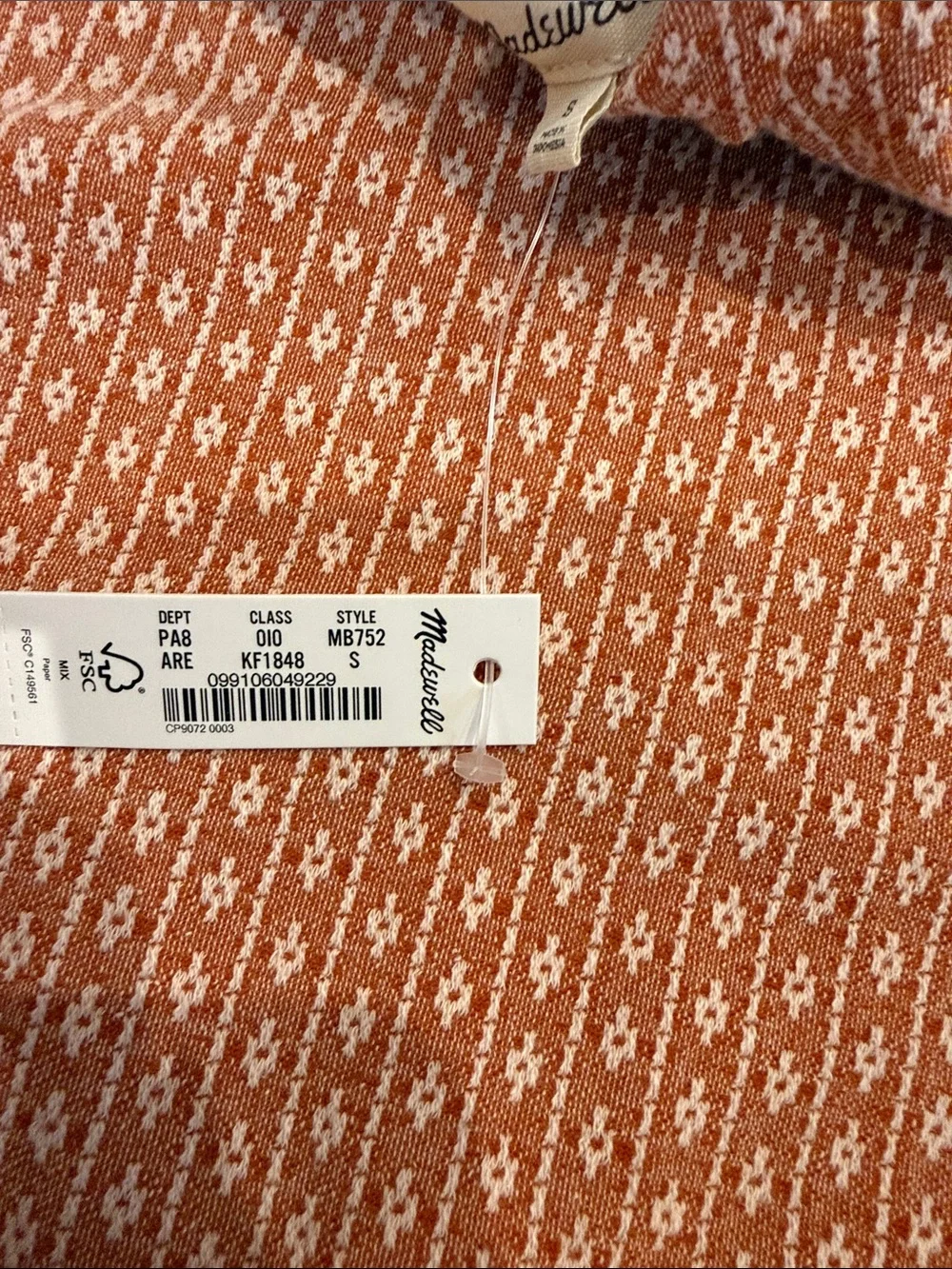 Madewell light rose